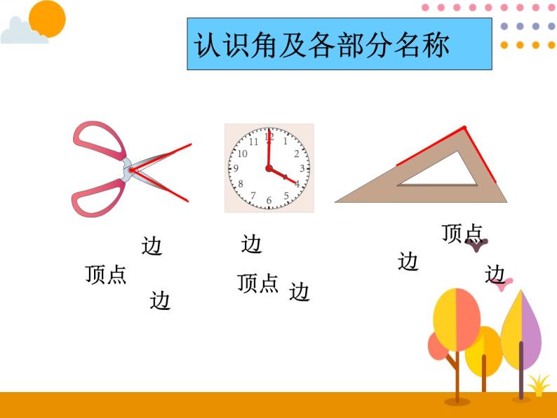 小学数学 人教版 二年级上册 3 角的初步认识