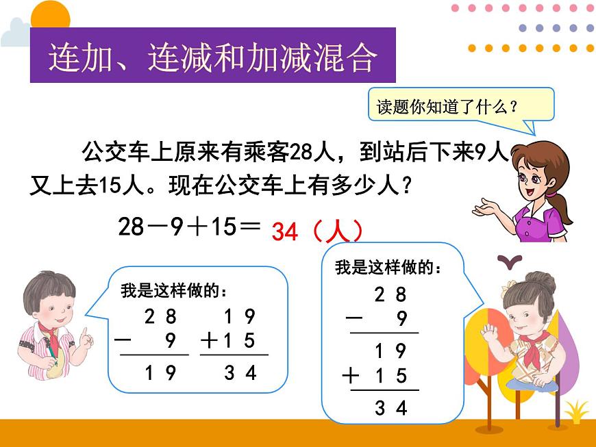 第九單元 第1課時 100以內(nèi)的加法和減法 課件第4頁