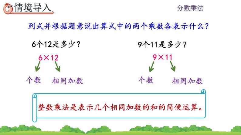 1.1 《分数乘整数的意义及计算方法》课件02