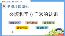 5.5 《公頃和平方千米的認(rèn)識》 課件