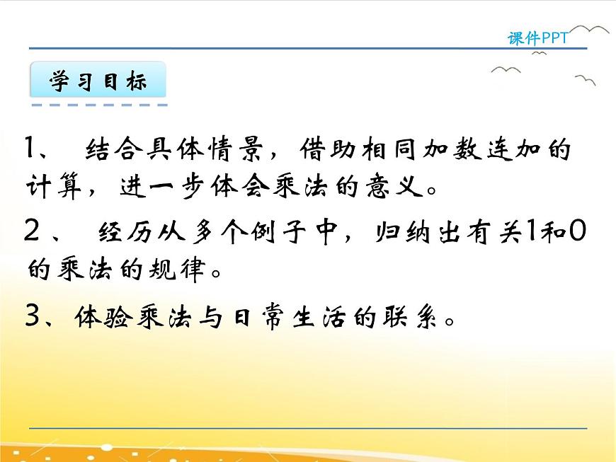 1.3、《有關(guān)1和0的乘法》課件第3頁