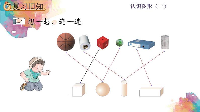 4.3认识图形(一)《练习八》课件第5页