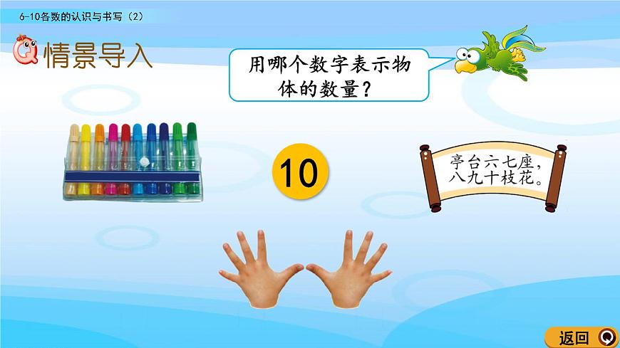 1.6《6~10各數(shù)的認(rèn)識(shí)與書寫（2）》課件第2頁(yè)