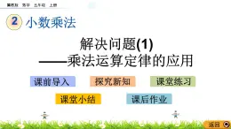 2.6 《解决问题(1)——乘法运算定律的应用》 课件