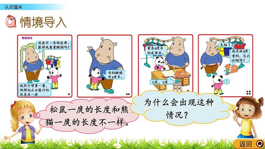1.1《認(rèn)識(shí)厘米》課件第3頁(yè)