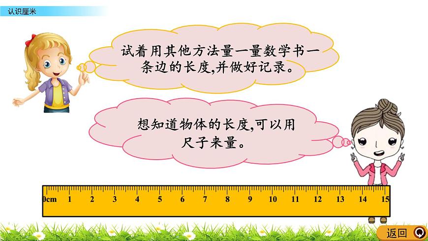 1.1《認(rèn)識(shí)厘米》課件第6頁(yè)