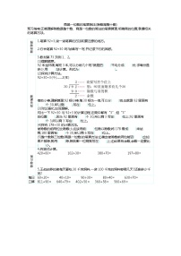 人教版四年级上册6 除数是两位数的除法笔算除法学案