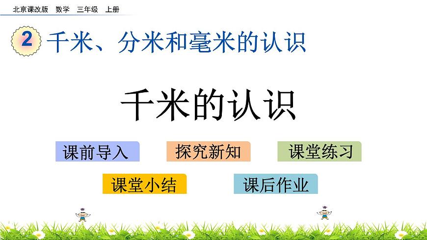 2.1 千米的認(rèn)識(shí)   PPT課件第1頁