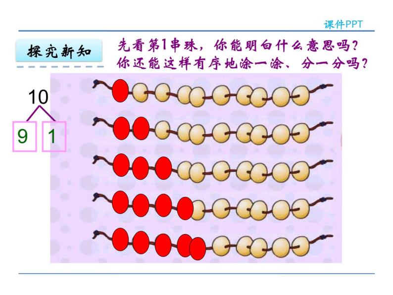 7.4 10的分与合 课件05