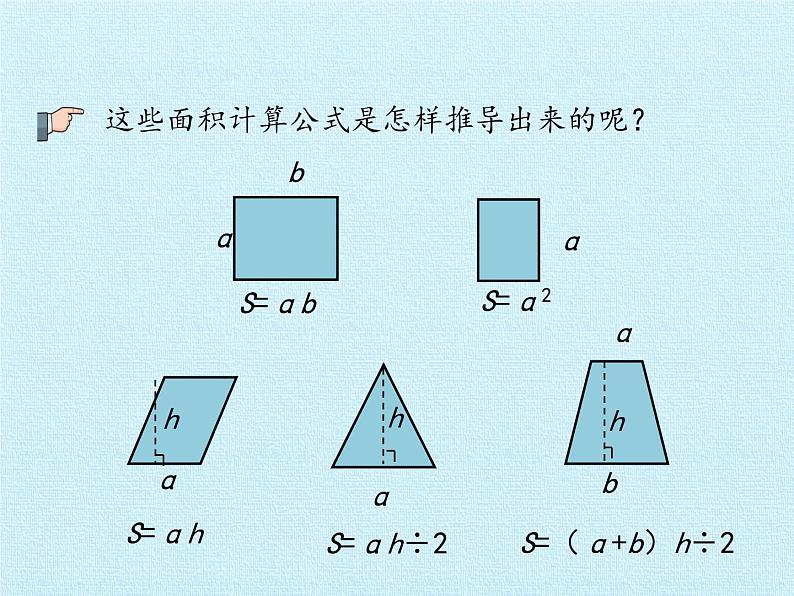 四年级下册数学课件 二 生活中的多边形——多边形的面积 复习课件 青岛版(五四学制)第4页