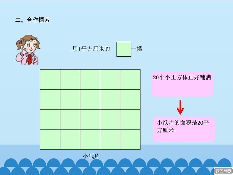 三年级上册数学课件 九、我家买新房子了——长方形和正方形的面积 第二课时 青岛版(五四学制)第5页