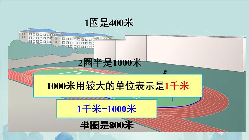3.2《千米的认识》课件第8页