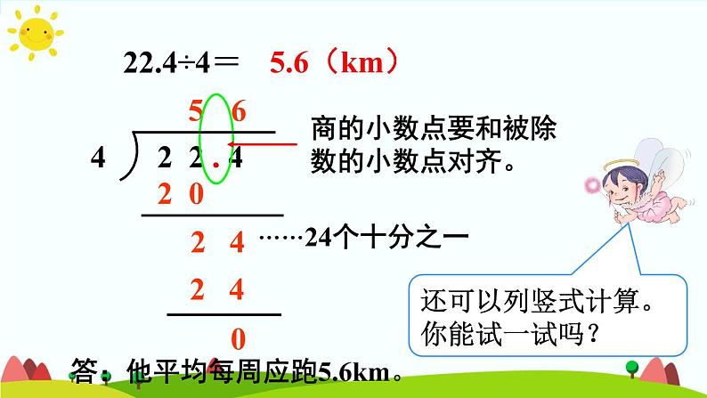 【精品课件】人教版 五年级上册数学 第3单元 小数除法 3.1除数是整数的小数除法( 第1课时)07
