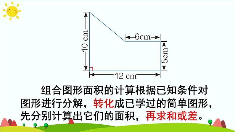 【精品课件】人教版 五年级上册数学 第6单元 多边形的面积 重点单元知识归纳与易错警示07