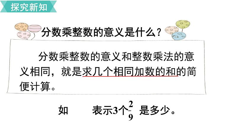 人教版数学六上 第一单元 第1课时 分数乘法的意义(1) ppt课件06