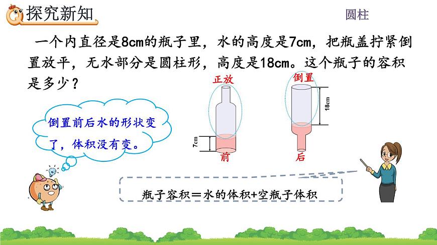 3.1.6《 利用圓柱的體積求不規(guī)則物體的體積》精品課件第6頁