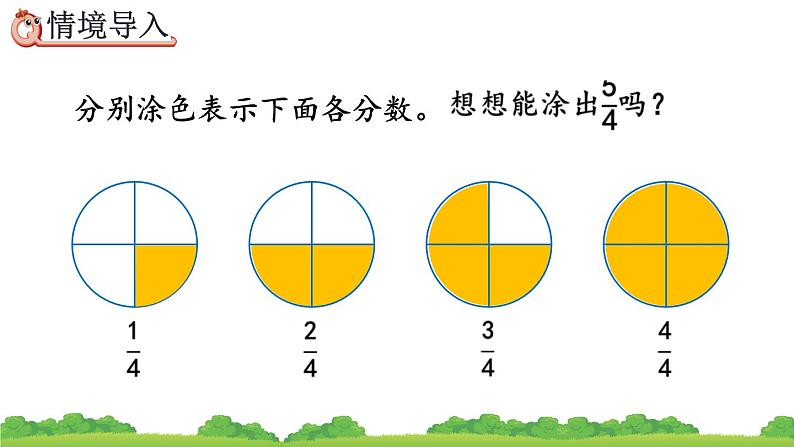 4.2.1 《真分数、假分数的意义和特征》精品课件第2页