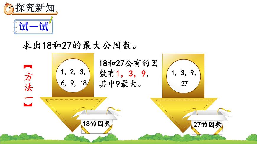 4.4.1 《最大公因數(shù)及其求法》精品課件第8頁