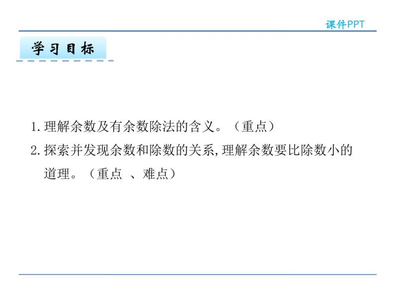 6.1 有余数的除法、余数和除数的关系——课件03