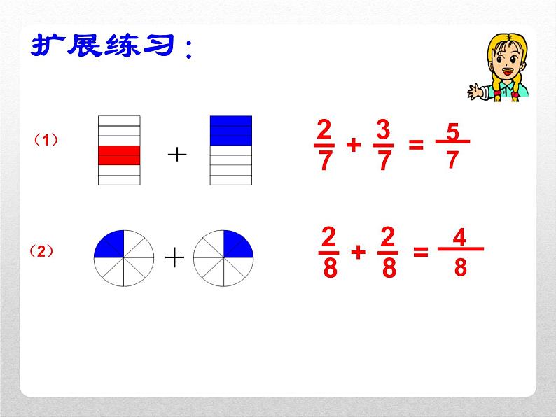8.2.1 简单的同分母分数加减法 教学课件06