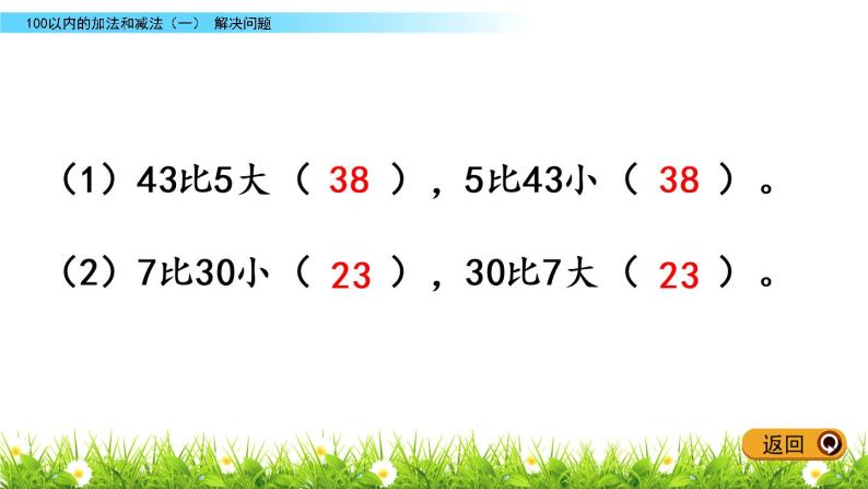 5.13《解决问题》PPT课件 冀教版数学小学一年级下册04