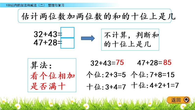 7.10《整理与复习》PPT课件 冀教版数学小学一年级下册04