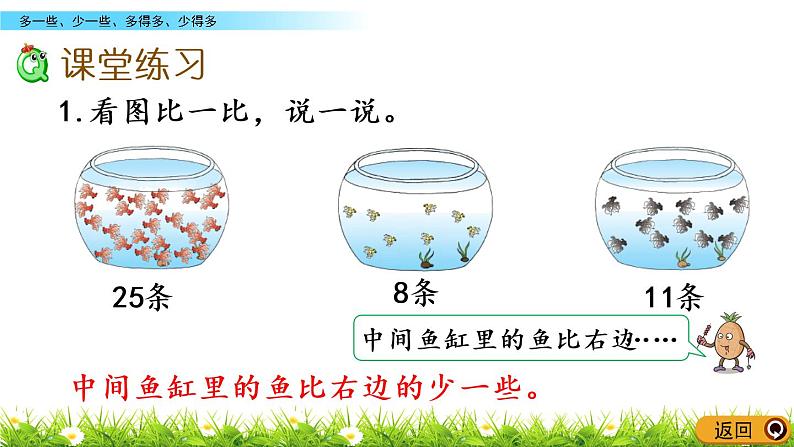 3.7《多一些、少一些、多得多、少得多》PPT课件 苏教版数学小学一年级下册04