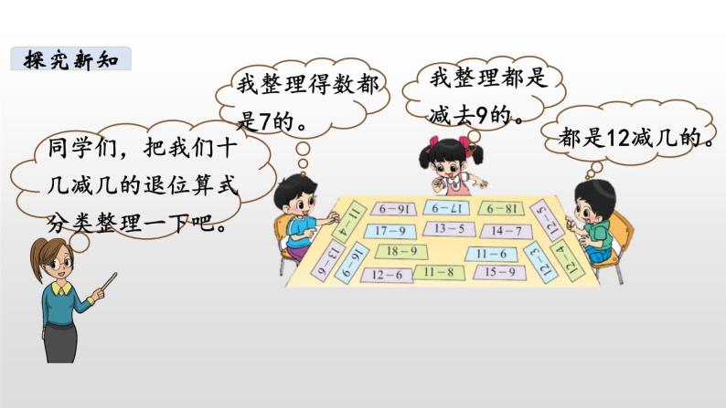 1.9《做个减法表》PPT课件 北师大版数学小学一年级下册04