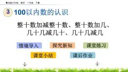 3.3《整十數(shù)加減整十數(shù)、整十數(shù)加幾、幾十幾減幾十、幾十幾減幾》PPT課件 青島版（六三制）版數(shù)學小學一年級下冊