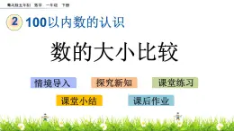 2.2《数的大小比较》PPT课件 青岛版（五四制）版数学小学一年级下册