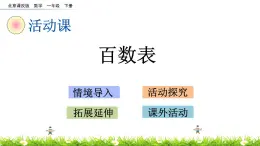 7.1《百数表》PPT课件 北京版数学小学一年级下册