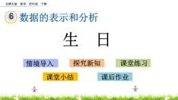 6.1《生日》PPT课件 北师大版数学四下