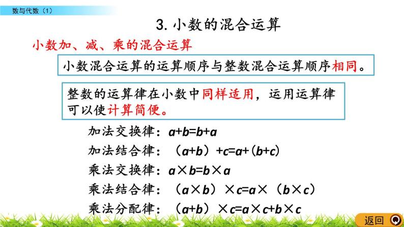 总复习.1《数与代数（1）》PPT课件 北师大版数学四下06