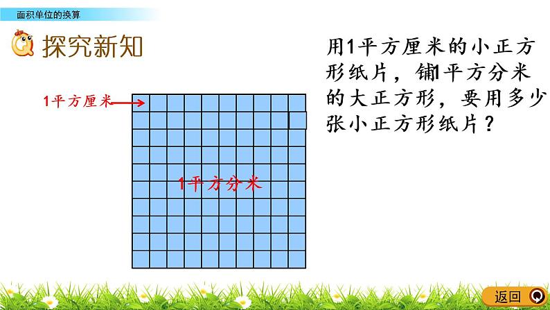 5.5《面积单位的换算》PPT课件 北师大版数学三下第3页