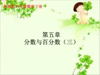 浙教版 六年级下册数学课件-分数与百分数1(共15张PPT)课件