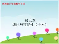 浙教版 六年级下册数学课件-统计与可能性2(共15张PPT)课件