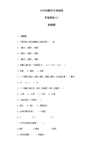 小升初数学知识专项训练（空间与图形）- 1平面图形（1）（27页）试卷