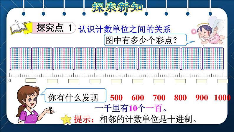 人教版二年级数学下册 第7单元 万以内数的认识 第3课时 用算盘记数 课件04
