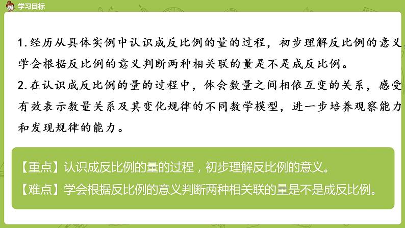 苏教版六年级数学下册 6.2 反比例的意义(PPT课件)02