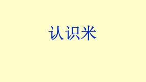 小学数学五 教室里的测量24.认识米说课ppt课件