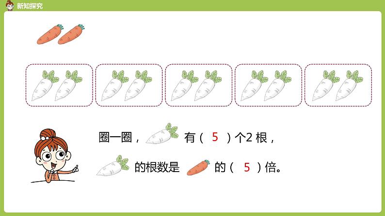 人教版三年级上册 第5单元 课时1 倍的认识(1)课件06