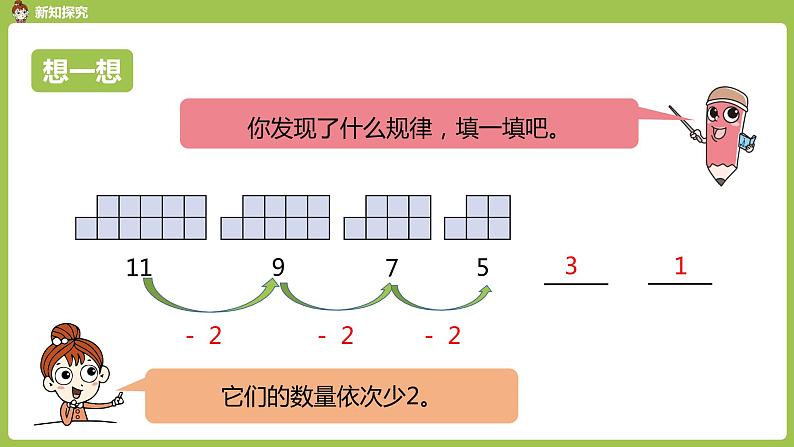 数学人教一(下)第7单元找规律 第 2 课时 找规律(二) 课件05