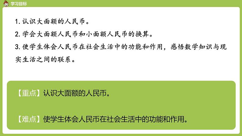 数学人教一(下)第5单元认识人民币 第 2 课时 认识人民币,元、角、分的进率 课件02