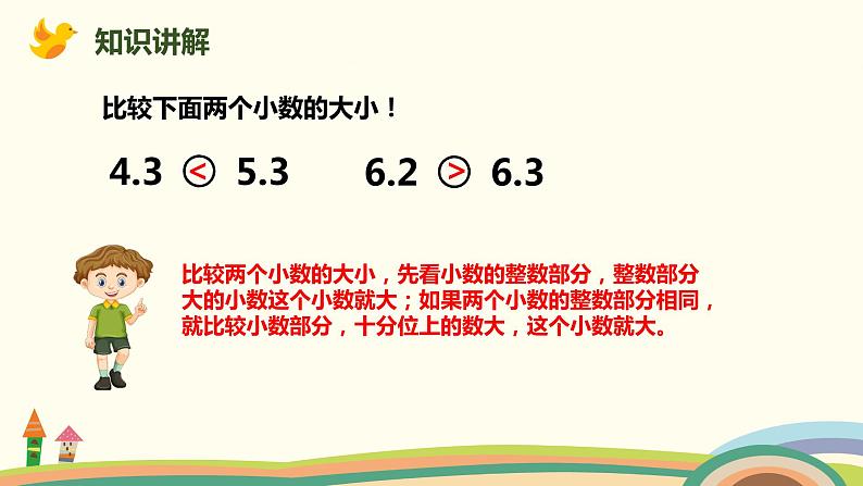人教版小学数学三年级下册 9.2《数与代数(小数的初步认识)》PPT课件08