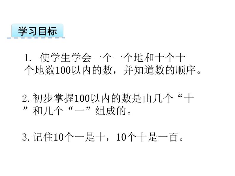 1.1数数 数的组成（1）    ppt课件  西师大版小学数学一年级下册02