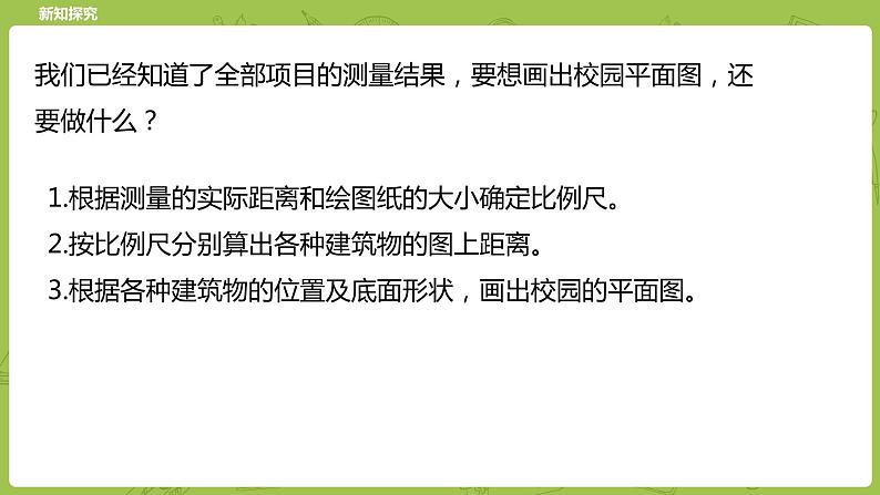北师大版六年级数学下册 数学好玩 绘制校园平面图课时2(PPT课件)第4页