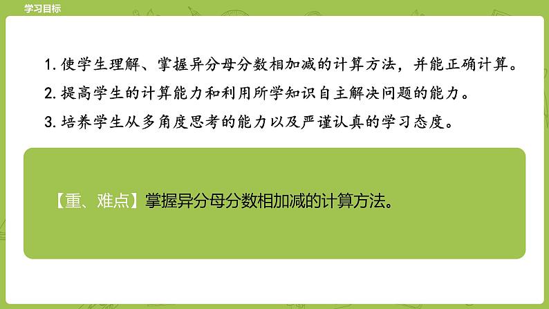 北师大版五年级数学下册 第1单元分数加减法 折纸课时1(PPT课件)02