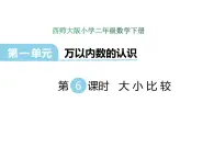 1.6大小比较    ppt课件  西师大版小学数学二年级下册