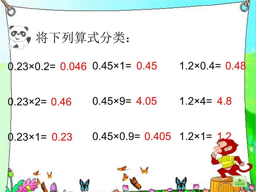 （滬教版）五年級(jí)數(shù)學(xué)上冊(cè) 《小數(shù)乘小數(shù)3》課件第3頁(yè)