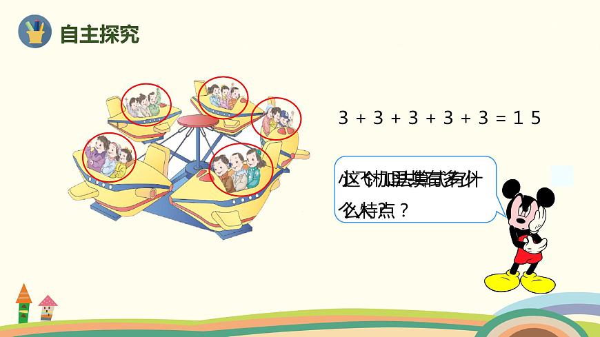 人教版數(shù)學(xué)二年級上冊 4.1《乘法的初步認(rèn)識》PPT課件第3頁